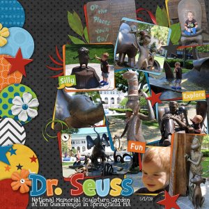 Dr. Seuss Sculpture Garden