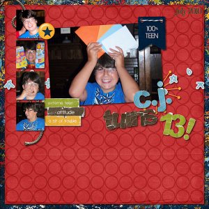 C.J. turns 13