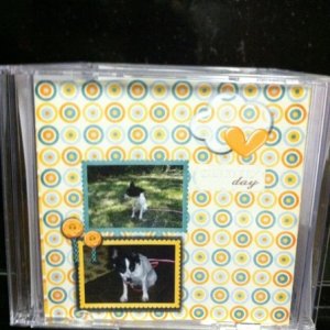Recycled CD case