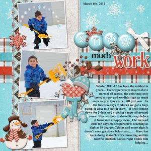 Snow much Work