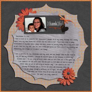 {Thank}ful