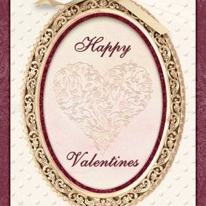 2021-02 Brush Challenge - Valentines Card