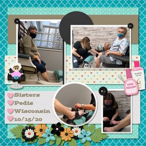Pedi with Carol