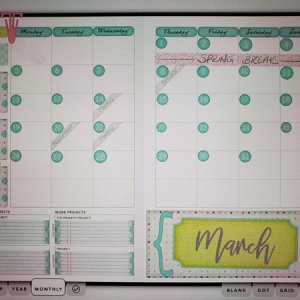 My Life April Planner