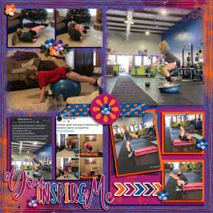 Abigail workout with personal trainer in Nashville