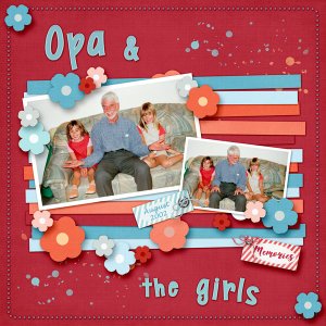 Opa and the girls