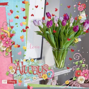 Valentine Tulips