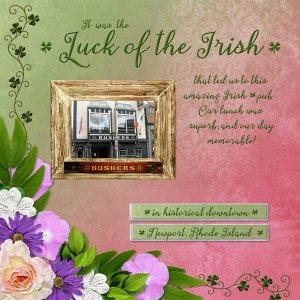 Luck of the Irish ...