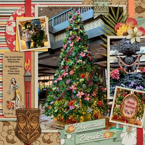 The Polynesian at Christmas