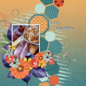 Lazy Lunch | Colour Challenge