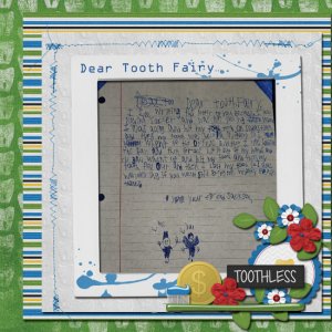 Dear Tooth Fairy