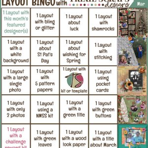 Bingo Card March 2021