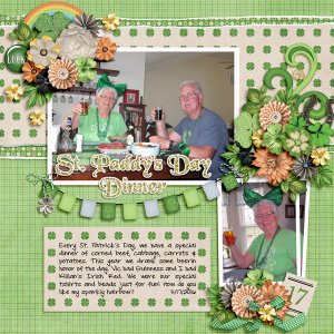 St. Paddy's Day Dinner