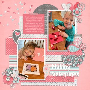 March 2021 Template #2 Challenge: Making Valentines