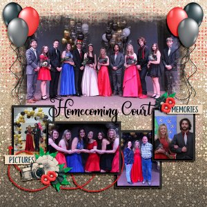 Homecoming Court 3.12.2021