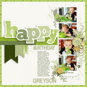 Greyson turns One