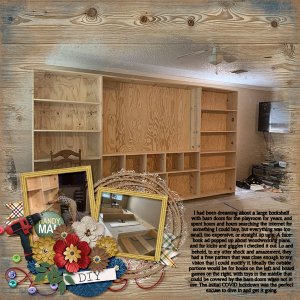 Woodworking- bookshelf