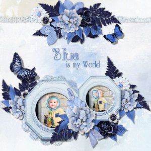 Blue is my World by Ilonka