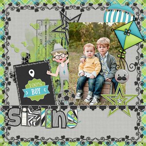 Oh Boys by Cutie Pie Scraps