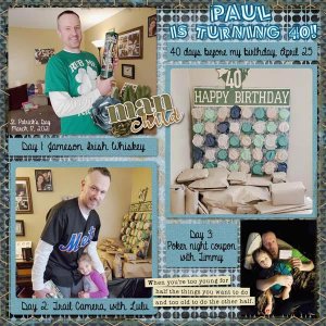 Paul turns 40
