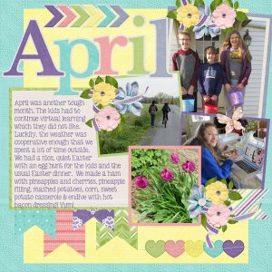 My April 2020