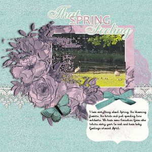 Brush Challenge April - Goslings