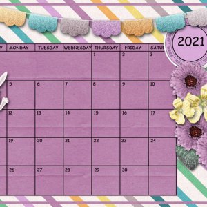 April 2021 Calendar