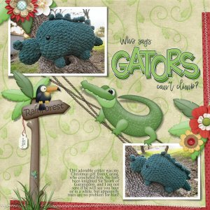 Who says Gators can't Climb?