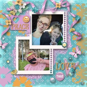 Blue skies Mom + Aliya