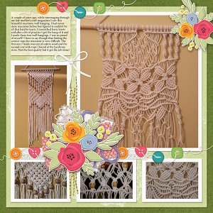 Survivor Craft Fair, Season 11, Week Three, Fiber Art