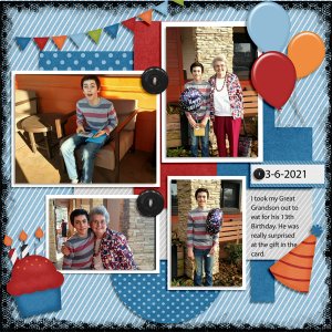 Noah's 13 Birthday