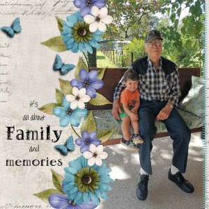 Grant + Great Grand April Template Challenge