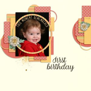 The Firsts - First Birthday