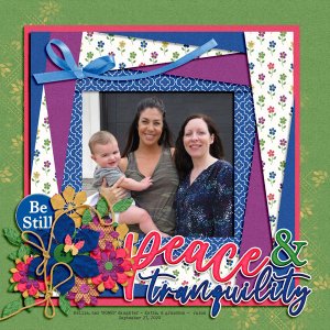 Kellie with her Bonus daughter + grandson 9.27.2020
