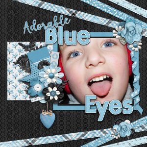 GLACIER BLUE / APRIL TEMPLATE BUNDLE