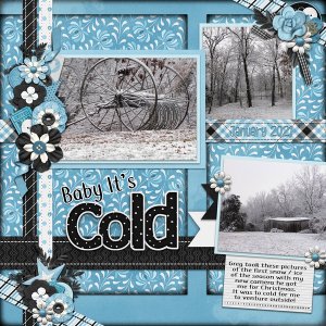 GLACIER BLUE / APRIL TEMPLATE BUNDLE