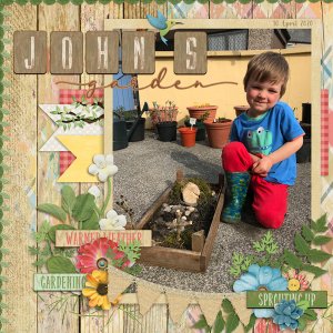 John and his Garden