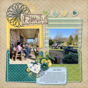 April 2021 Life Chronicled Challenge: Quiet Easter 2021