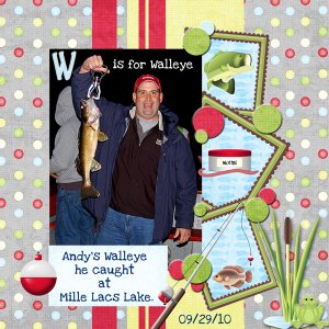 W is for Walleye