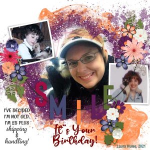 Birthday Layout