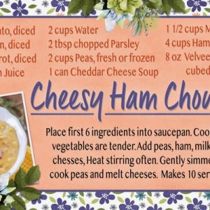 Cheesy Ham Chowder