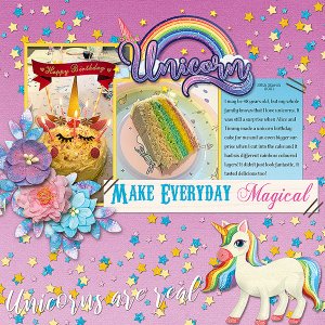 Unicorn Birthday Cake