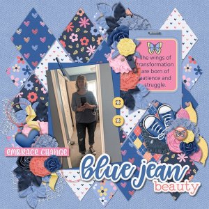 Butterflies + Blue Jeans by BoomersGirl Designs