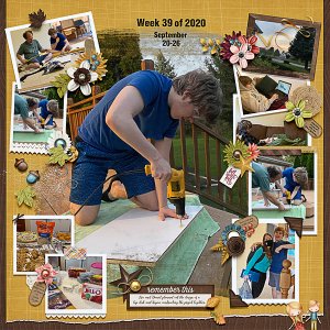Week 39  Focus on School, Family, and Food