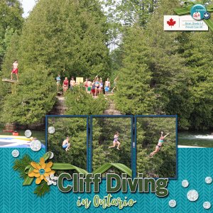 Cliff Diving in Ontario