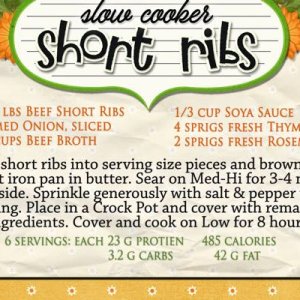 Slow Cooker Short Ribs
