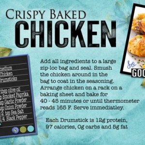 Crispy Baked Chicken