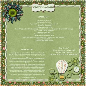 Tuscan Shrimp Recipe