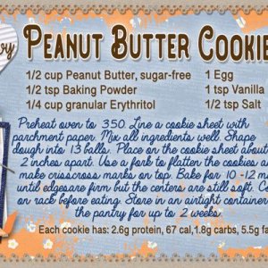 Chewy Peanut Butter Cookies