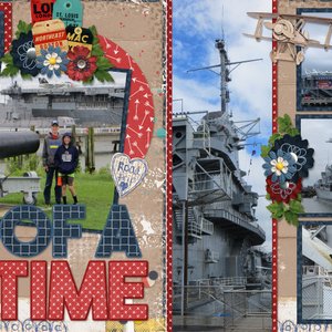Trip of A Lifetime {Double page}